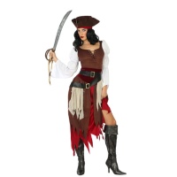 Costume pirata di mare da donna