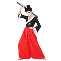 Costume samurai da donna