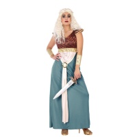 Costume da regina medievale Daenerys per donna