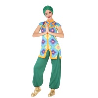 Costume indiano colorato da donna