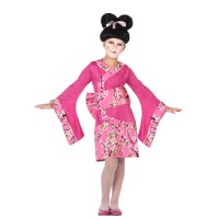 Costume corto geisha da bambina