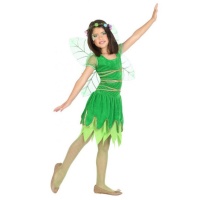 Costume fata verde da bambina