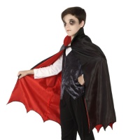 Mantello vampiro infantile reversibile - 84 cm