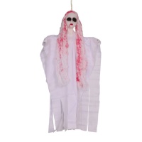 Figura fantasma insanguinato appeso - 50 cm