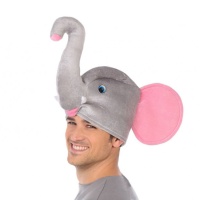 Cappello a forma di testa di elefante