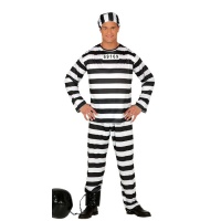 Costume carcerato da uomo