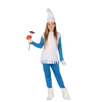 Costume nano blu da bambina