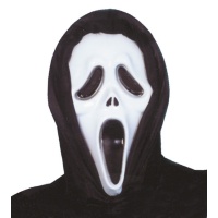 Maschera Scream con cappuccio