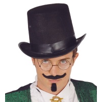 Cappello a cilindro nero - 60 cm