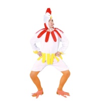 Costume da pollo per adulti