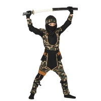 Costume commando ninja da bambino