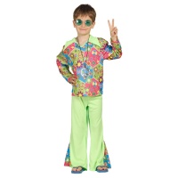 Costume hippie flower da bambino