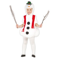 Costume da pupazzo di neve per bambini