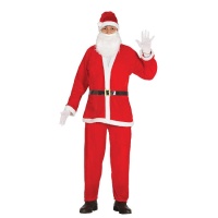 Costume Babbo Natale con cintura da uomo