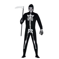 Costume scheletro Halloween per adulti