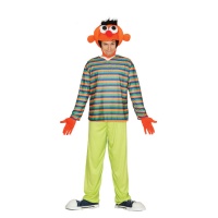 Costume Ernie Sesame Street da uomo