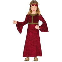 Costume da dama del Rinascimento per bambina