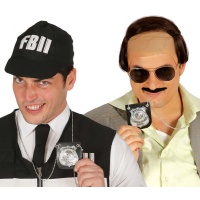 Ciondolo con distintivo della polizia