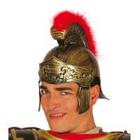 Casco romano dorato - 59 cm