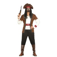 Costume pirata Morgan da uomo