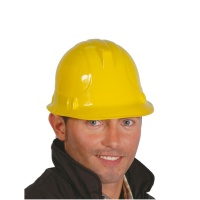 Casco da lavoratore giallo - 58 cm