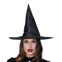 Cappello da strega nera per donna - 56 cm