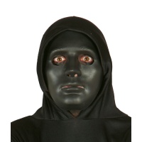Maschera di plastica nera