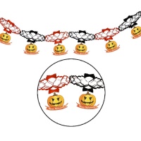 Festone di carta con zucche - 2,00 m