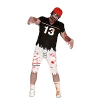 Costume da giocatore di rugby zombie
