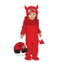 Costume mostriciatolo rosso da bebè