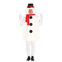 Costume pupazzo di neve adulto