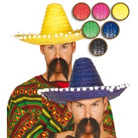 Sombrero messicano con nappe