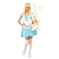 Costume Alice con cerchietto da donna