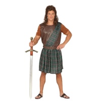 Costume guerriero scozzese adulto
