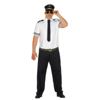 Costume pilota di linea da adulto