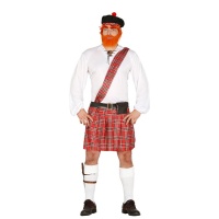 Costume gonna scozzese da uomo