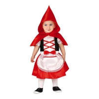Costume Cappuccetto Rosso bebè con mantellina