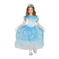 Costume da principessa della storia blu per bambini