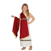 Costume Cesare romano da bambina