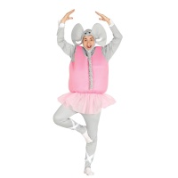 Costume elefante ballerino da adulto