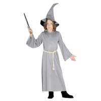 Costume da mago grigio per bambini