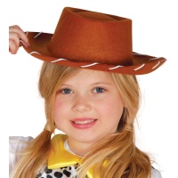 Cappello da cowgirl per bambini - 53 cm