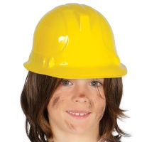 Casco da operaio giallo per bambini - 54 cm