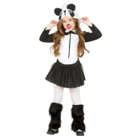 Costume vestito panda da bambina
