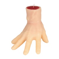 Candela a forma di mano - 15 cm