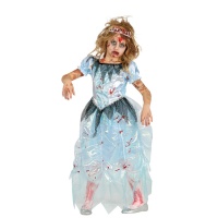 Costume principessa zombie da bambina