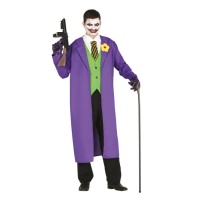 Costume da clown joker da uomo