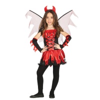 Costume diavolo da bambina