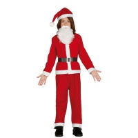 Costume Babbo Natale con cintura da bambini