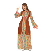 Costume hippie lungo da donna